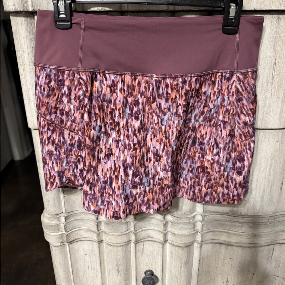 Athleta run with it skort